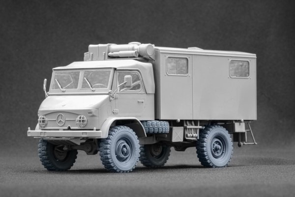 ScaleX WM 35022S Unimog 404 10.5-20 MPT Sagged wheel set (for AK-Interactive, ICM, Revell) 1/35