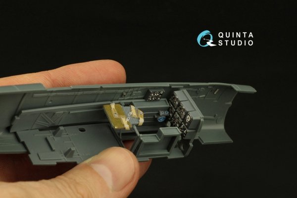 Quinta Studio QD48386 BF 110G 3D-Printed &amp; coloured Interior on decal paper (Eduard) 1/48