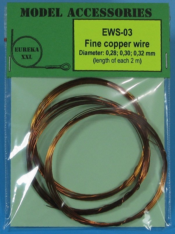 Eureka XXL EWS-03 Fine copper wires 0.28 mm / 0.30 mm / 0.32 mm