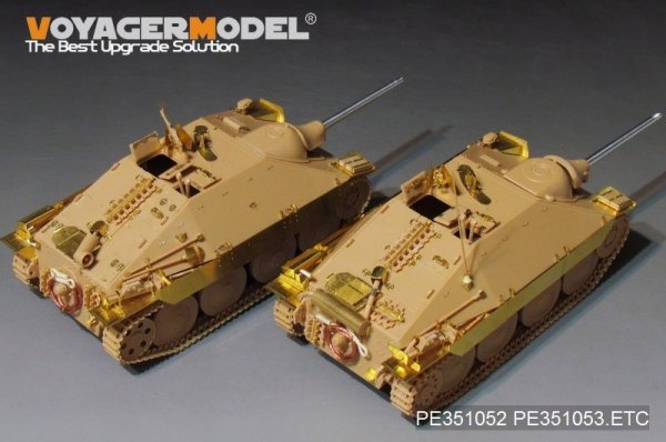 Voyager Model PE351052B WWII German Sd.Kfz.138/2 Hetzer Tank Destroyer Early Version (B ver include Gun Barrel) For ACADMY 13278 1/35