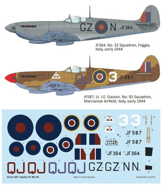Eduard 84132 Spitfire HF Mk.VIII 1/48