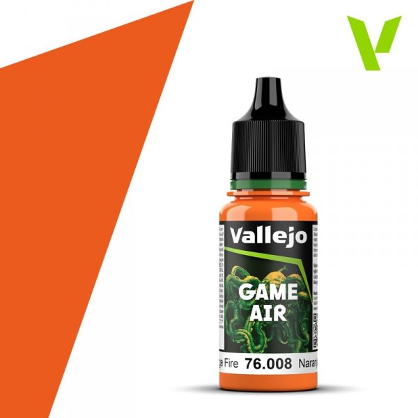 Vallejo 76008 Game Air - Orange Fire 18ml