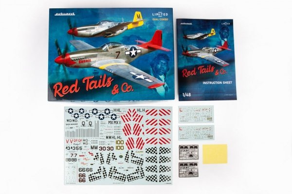 Eduard 11159 RED TAILS &amp; Co. DUAL COMBO 1/48
