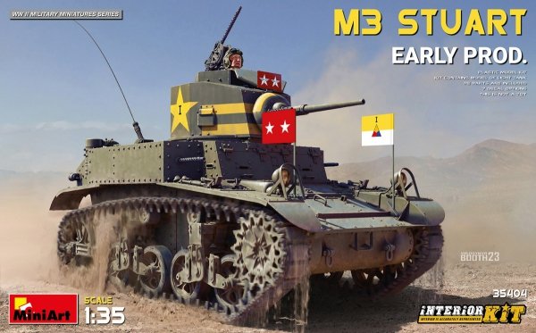MiniArt 35404 M3 STUART EARLY PROD. INTERIOR KIT 1/35