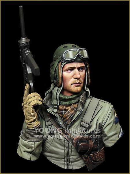 Young Miniatures YM1881 US Tank Crew WWII HELL ON WHEELS 1/10