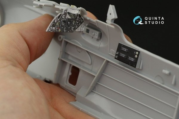 Quinta Studio QD32117 Fairey Swordfish Mk.II 3D-Printed &amp; coloured Interior on decal paper (Trumpeter) 1/32
