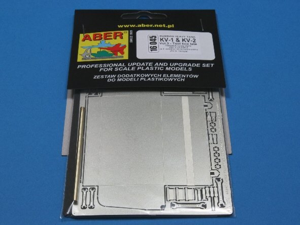 Aber 16045 Russian Heavy Tank KV-1 or KV-2 vol3 - Tool boxes late (1:16)