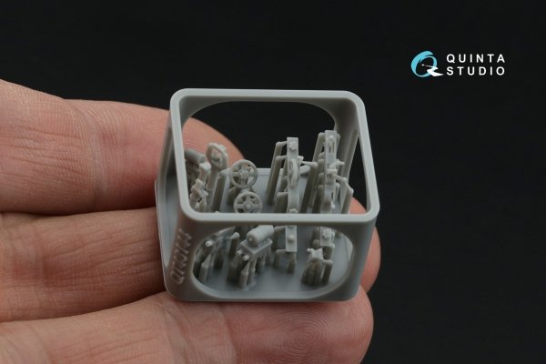 Quinta Studio QT48144 Yak-7B/Yak-9D Cockpit Set (Zvezda) 1/48