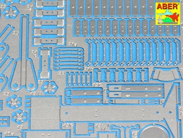 Aber 16050 Tiger I, Ausf.E – Middle version (Basic set) (1:16)