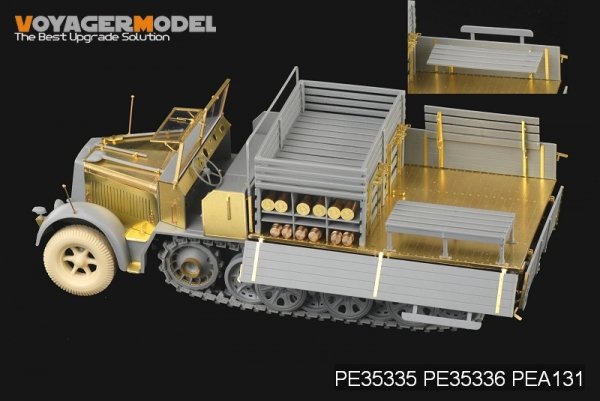 Voyager Model PE35335 WWII German Sd.Kfz.7 8t Late Production For DRAGON 6562 1/35