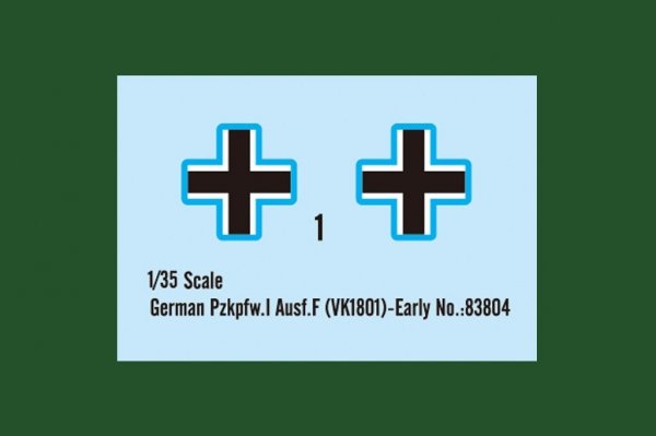 Hobby Boss 83804 German Pz.Kpfw.I Ausf.F (VK18.01)-Early (1:35)