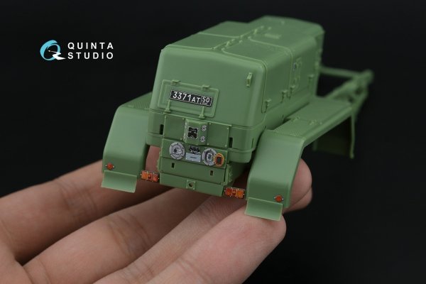 Quinta Studio QD+48569 APA-5D 3D-Printed &amp; coloured Interior on decal paper (KittyHawk/Zimi model) (with 3D-printed resin parts) 1/48