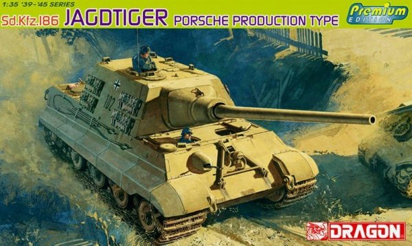 Dragon 6351 Sd.Kfz. 186 Jagdtiger Porsche (1:35)