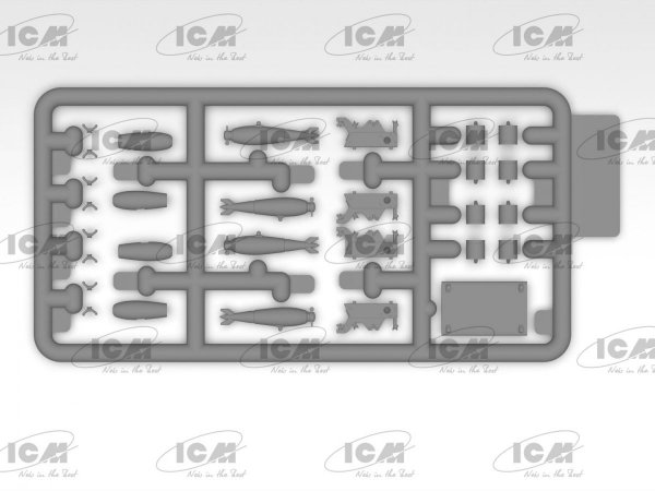 ICM 32038 DH. 82A Tiger Moth with bombs 1/32