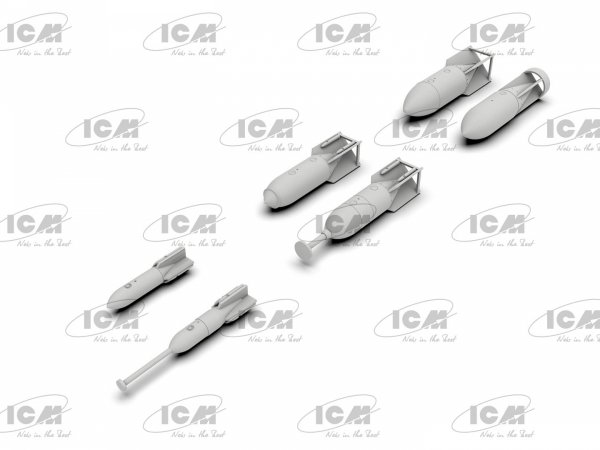 ICM 48408 WWII German Aircraft Armament 1/48