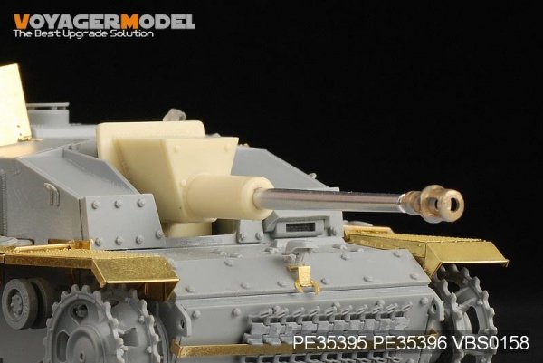 Voyager Model PE35395 WWII German StuG.III Ausf.F8 Late Production Basic For DRAGON 6644 1/35