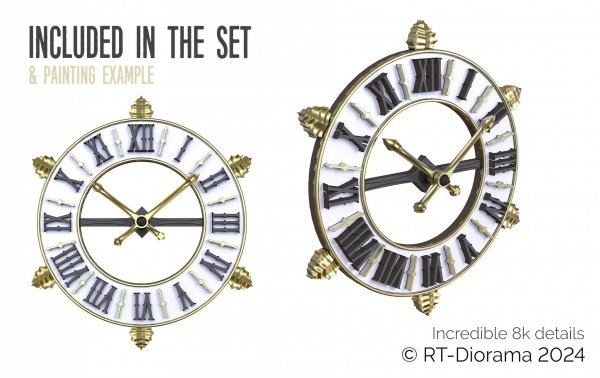 RT-Diorama 35433 Tower clock 1/35