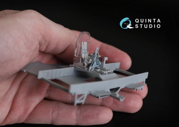 Quinta Studio QD48010 IL-2 3D-Printed &amp; coloured Interior on decal paper (for Accurate/Italery/Academy/Eduard kits) 1/48