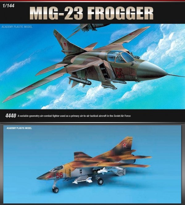 Academy 12614 M-23 FLOGGER 1/144