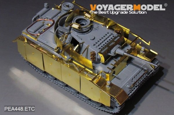 Voyager Model PEA448 WWII German Pz.Kpfw.III Ausf.M/N Additional Armour (For TAKOM) 1/35