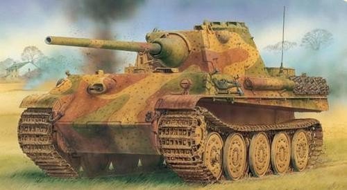 Dragon 6403 Panther F mit Gummigedampften Stahllaufrollen (1:35)
