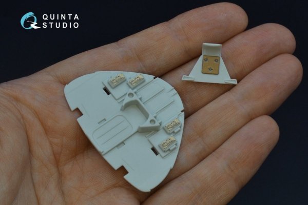 Quinta Studio QD32069 Me 262A 3D-Printed &amp; coloured Interior on decal paper (Revell) 1/32