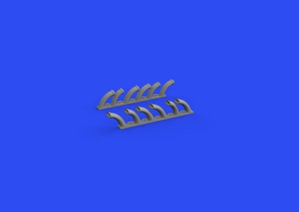 Eduard 648688 Fw 190D exhaust stacks EDUARD 1/48