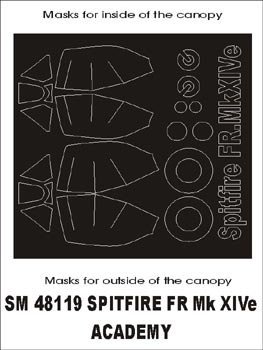 Montex SM48119 Spitfire FR XIV ACADEMY