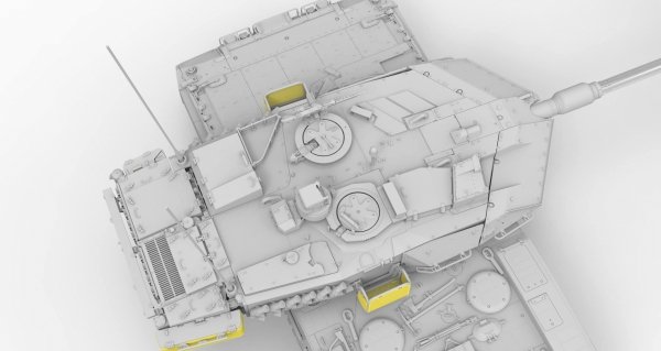 Border Model BT-040 German Main Battle Tank Leopard 2 A7V 1/35