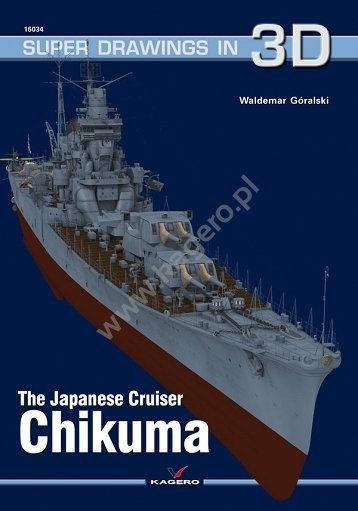 Kagero 16034 The Japanese Cruiser Chikuma EN
