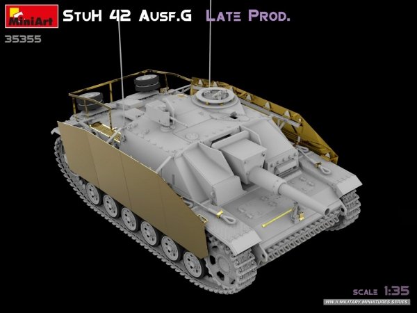 MiniArt 35355 StuH 42 Ausf. G LATE PROD 1/35