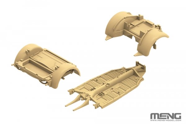 Meng Model VS-015 Type 82 German Pkw.K1 Kubelwagen (North Africa) 1/35