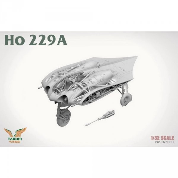 Takom 32001W Ho 229 Box - Ho 229A + Ho 229B + Ho 229 Pilot (Limited Edition) 1/32