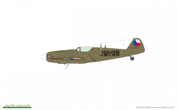 Eduard 7471 Avia S-199 bubble canopy 1/72