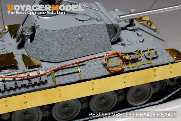 Voyager Model PE35983 WWII German Panther D Tank Late version Basic For TAKOM 2104 1/35