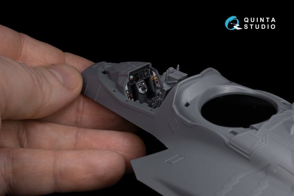 Quinta Studio QD48326 F-35B 3D-Printed &amp; coloured Interior on decal paper (Italeri) 1/48