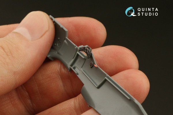 Quinta Studio QD72041 Fw 190A-8 3D-Printed &amp; coloured Interior on decal paper (Eduard) 1/72