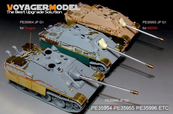 Voyager Model PE35996 WWII Jagdpanther G2 Version Basic Upgrade set For TAKOM 2118 1/35