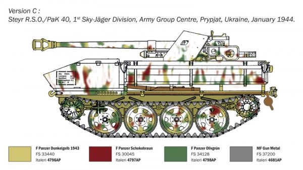 Italeri 0355 RSO / PAK 40 1/35