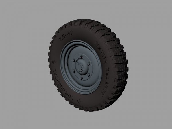 Panzer Art RE35-674 Kfz 70 Krupp “Protze” road wheels (Gelande) 1/35