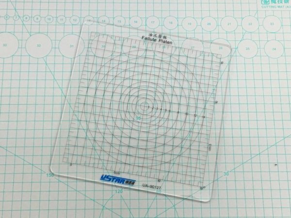 U-Star UA-90127 Pressure plate for Mud sculpture
