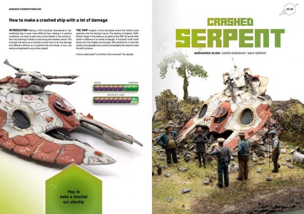 AK Interactive AK592 AK LEARNING WARGAMES SERIES 2: STARSHIP TECHNIQUES – ADVANCED (ENGLISH)