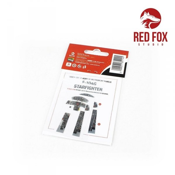 Red Fox Studio QS-32115 F-104G Starfighter (for Hasegawa kit) 1/32
