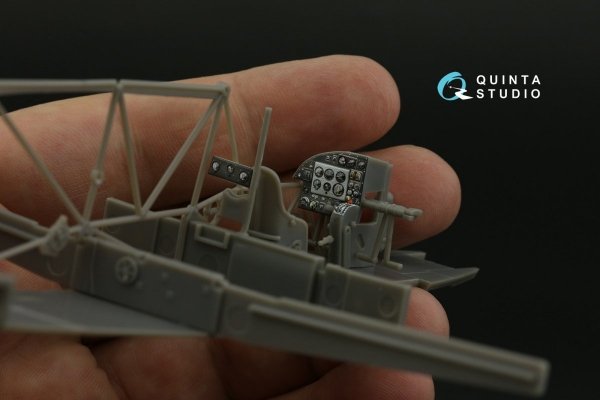 Quinta Studio QDS-48333 Avro Anson Mk.I 3D-Printed &amp; coloured Interior on decal paper (Airfix) (Small version) 1/48