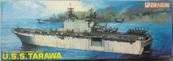 Dragon 7008 Modern Sea Power Series U.S.S. Tarawa 1/700