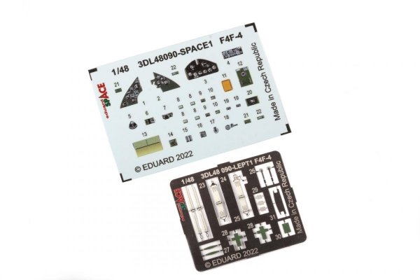 Eduard 3DL48090 F4F-4 SPACE EDUARD 1/48