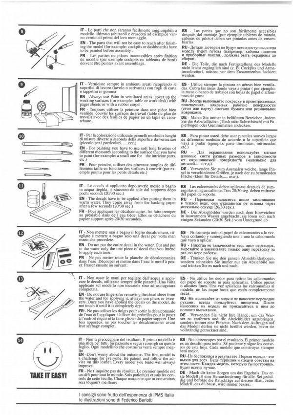Italeri 72009 F-16 C/D Night Falcon - Complete Set For Modeling 1/72