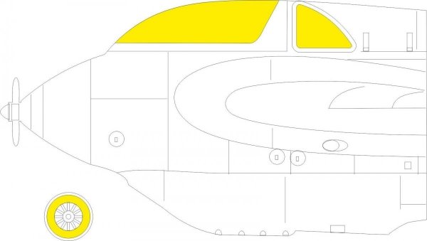 Eduard 644124 Me 163B LööKplus GASPATCH MODELS 1/48