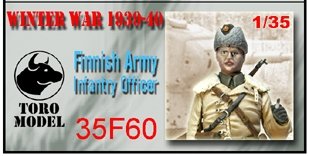 Toro 35F60 Wojna Zimowa 1939-40 - Armia Fińska - Oficer piechoty 1/35