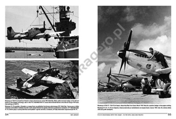 Kagero 19012 P-51/F-6 Mustangs with the USAAF – in the MTO, Asia and Pacific EN/PL